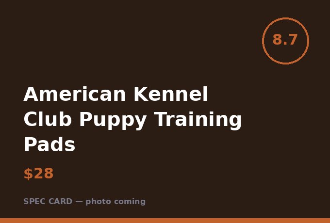 American Kennel Club Puppy Training Pads