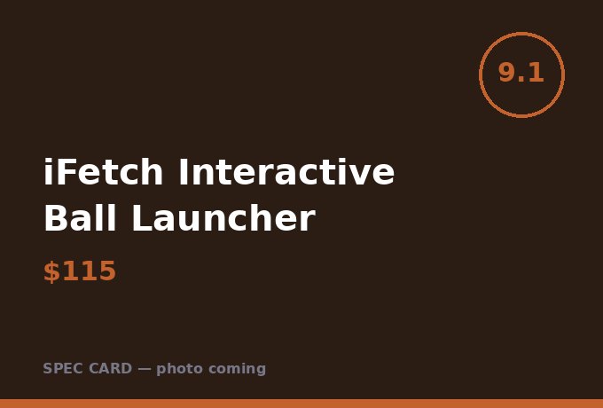 iFetch Interactive Ball Launcher