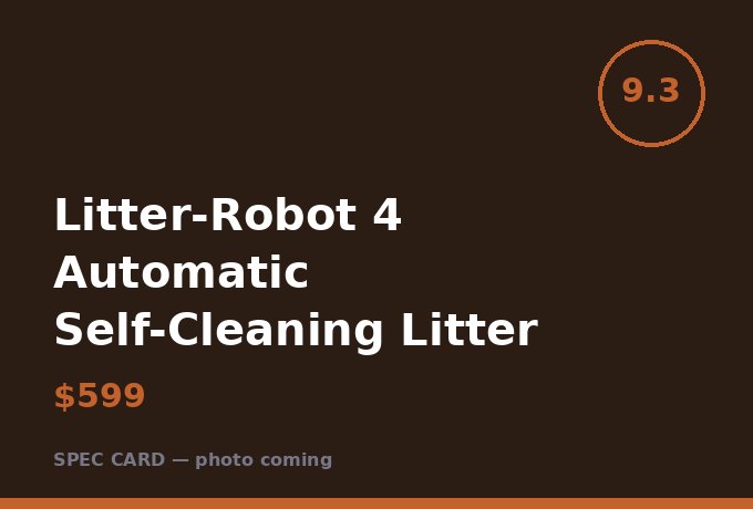 Litter-Robot 4 Automatic Self-Cleaning Litter Box