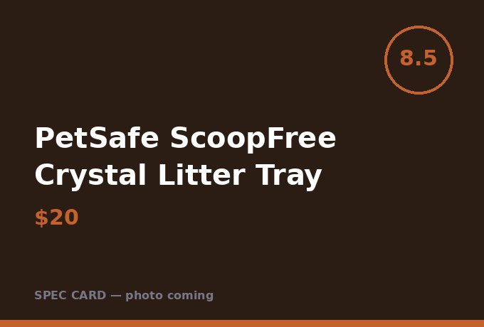 PetSafe ScoopFree Crystal Litter Tray