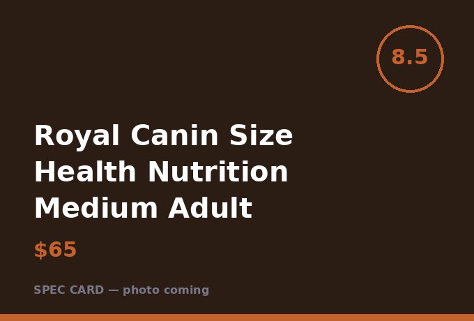 Royal Canin Size Health Nutrition Medium Adult