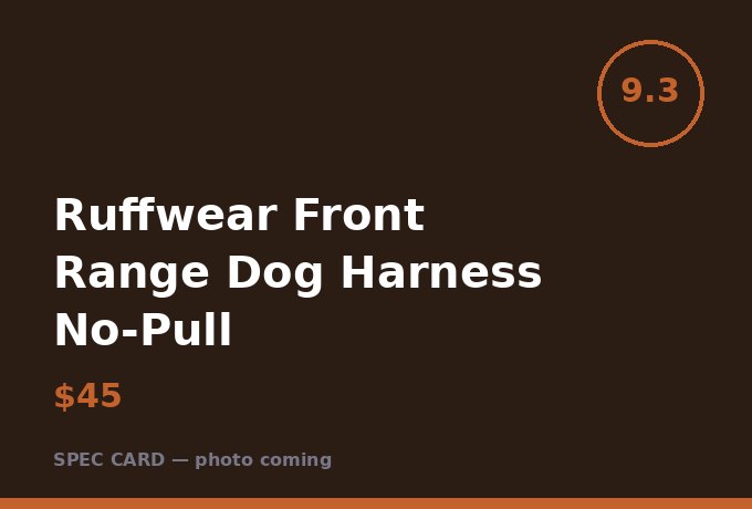 Ruffwear Front Range Dog Harness No-Pull